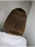 髪質改善 ストレート オリーブベージュ 池袋◎30代40代50代
