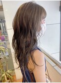 アッシュベージュカラー♪
