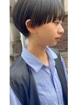 ホヌン 茅ヶ崎(Honnun)&nbsp;パツンとラインのクールマッシュ/茅ヶ崎