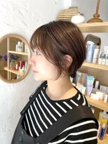 ロジエ(ROSIER)&nbsp;ココアベージュショートボブ