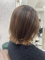 ハイバレーヘアーメゾン(HIGH VALLEY HAIRMAISON)&nbsp;ミディアムボブレイヤーボブウルフカット外ハネボブ岡山南中央町