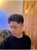 刈り上げスパイキーショート