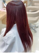 ルクールヘアアンドビューティー 燕三条店&nbsp;ブリーチなしベビーピンク/ハイトーンカラー