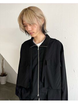 シアー(siar) アンブレラカラー　裾カラー　メンズカラー