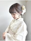 【髪質改善】浴衣着付けヘアセット@mutsumi