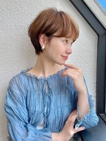 ナツヤ(NATSUYA) 前髪あり大人ひし形ショート20代30代40代表参道