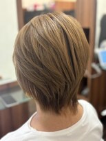 リベーヌプラス 絶壁解消/ひし形/くびれ/斜めバング/60代50代40代/ミセスヘア6C