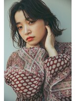 ルス 立川(LUZ)&nbsp;【LUZ立川】センター分け＋ボブパーマ★New Open