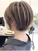 ミルクティーベージュダブルカラーインナーカラーケアブリーチ