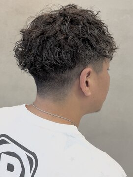 メグロ 相模大野(MEGURO) スペインカール/ブルーブラック/フェザーパーマ/メンズ72