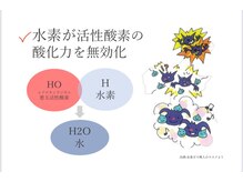 最新の高濃度水素ヘアカラーで髪も頭皮も健康的に！