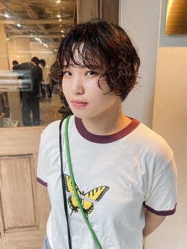 ルアウ レコーズ(LUAU records) 【LUAU records Osaka/arisa】ショートパーマ