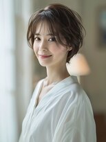 アルトリスト(Altruist Aging×HAIR&SPA) ☆イメチェンピンクベージュアンブレラカラー前髪クールショート