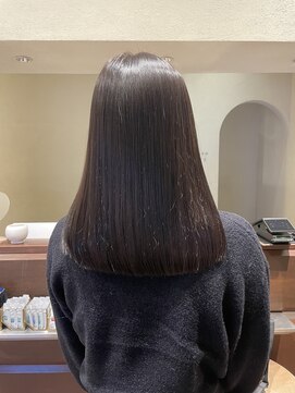 エルサフィロ ヨドヤバシ(el zafiro yodoyabashi) ダークグレー 髪質改善トリートメント