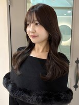 ネオリーブ チロル 横浜西口店(Neolive CiroL.)&nbsp;くびれレイヤー顔周りカット赤み消しくすみカラー【横浜】