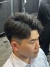 メンズカット（シェービング込）6200円＜メンズ/理容室/国立＞