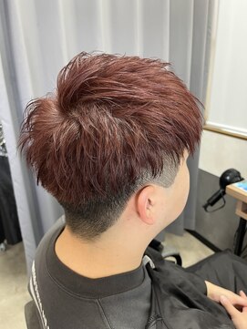 テーラヘアー 土気あすみが丘店(TELA HAIR) メンズカット　暖色系カラー