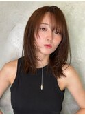 池袋 髪質改善 つや髪 フェイスレイヤー ミディアム♪