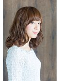 大人可愛いうるツヤカール
