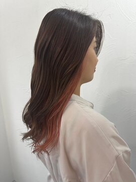 ソイクフ 高田馬場店(SOY-KUFU) 20代30代40代◎さりげなく可愛いインナーカラー