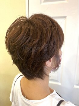 ヘアー サロン ピプ(PiPU)の写真/まだまだ上がるあなたの印象♪作りこまず自然な仕上がりに大満足！再現性◎デザインをご提案。