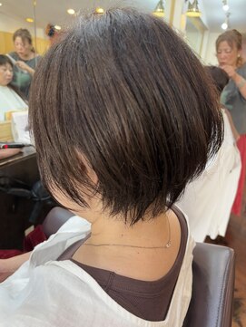 シャンプーボーイアネックス(SHAMPOO BOY Annex) 大人可愛いショートボブby ERINA