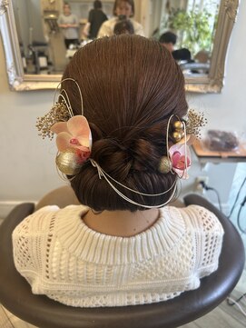 ミューシグ(mysig) 着物に合わせたヘアセット