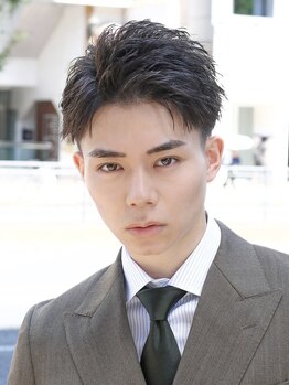 ベーア(Bar)の写真/【表参道徒歩1分】ON/OFF切り替えられる2wayカットでカッコいい男のショートつくります！