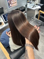 キング 梅田店(K!ng)&nbsp;縮毛矯正髪質改善ハイライトレイヤーカット梅田美容室エクステ