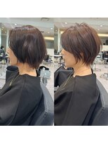 バンプ ギンザ(BUMP GINZA) 30代40代50代ショート白髪ぼかし銀座丸みくびれ井