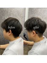 ココア(cocoa)&nbsp;清潔感のある刈り上げメンズスタイル