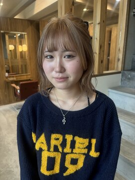 メゾンシアー(Maison Sheer) ハニーベージュ