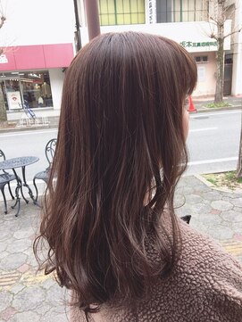 アミックス ヘアワークス 山口店(AMIX hair works) 暖色系カラーでつや感UP