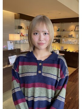 ミラートーク(MIRROR TALK) ハイトーンボブ×レイヤー