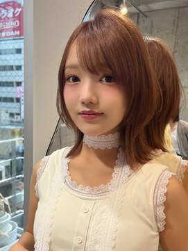 ルームバイシー 新宿(Loom. by Sea) イメチェン×ボブレイヤー[韓国/新宿/顔まわり]松本