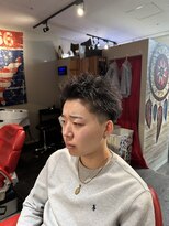 サンアンドマーリィズバーバー 駅前店(SON&MARLEY'S BAR BER) 刈り上げスパイキー/本厚木/フェード