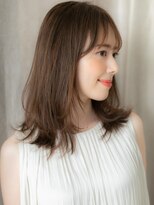 カバーヘア ブリス 川口(COVER HAIR bliss)&nbsp;ドライパーマくびれヘア小顔ミディアムレイヤー319Z川口30代40代