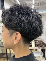 ナム 錦糸町(NAM)&nbsp;MEN'S HAIR/ブルーブラック/フェザーパーマ/錦糸町