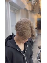 アンダーバーホワイト 広島 本通店(_WHITE)&nbsp;ミルクティベージュ☆