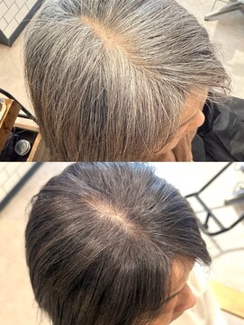 グラッシー センター北店(GLASSI) 白髪染めを使わない★白髪ぼかしでイメチェン★グレイカラー