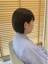 エムプラス(m+) 【辻】切りっぱなしボブ