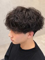 ORIGIN大須/上前津/パーマ/ハイトーン/メンズ特化【オリジン】【6/5 NEW OPEN(予定)】&nbsp;波巻きシャドウ