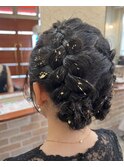 イメチェン　☆編み込みヘアセット☆