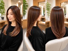 オレンジスター(ORANGE STAR)の雰囲気(髪質改善と透明感カラーで叶える艶やかな大人美髪スタイル☆☆)