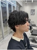 ショートセンターパート大宮ツーブロック