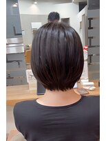 ヴィサージュクルー(VISAGE crew) 艶と軽やかさをプラスしたショートボブデザイン!
