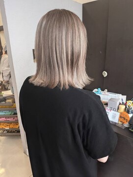 ヘアショップエヌアンドエー 久喜 栗橋店(hairshop N&A) 自然な毛流れでまとまる軽やか外ハネミディアム