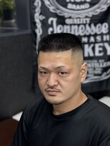 ケースタイル(K-style)&nbsp;角刈り　スキンフェード