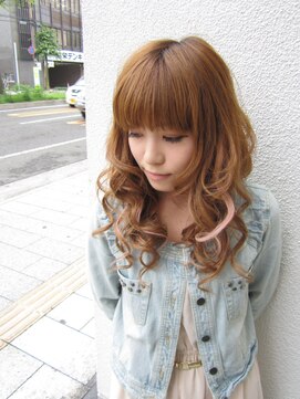 美容室イーナ(e na) ふわゆるウェーブ☆ちょいギャル森ガール