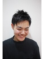 メンズ ヘア ラニ(mens hair LLaNi) ナチュラルアップバングツーブロック